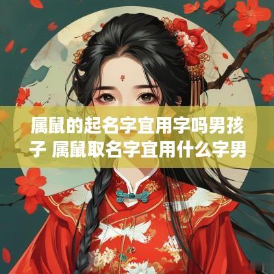 属鼠的起名字宜用字吗男孩子 属鼠取名字宜用什么字男孩名