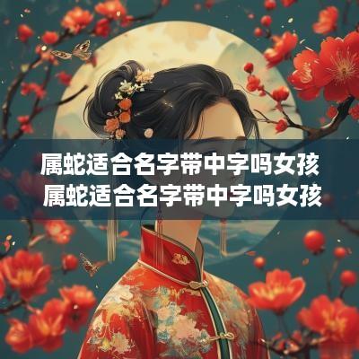 属蛇适合名字带中字吗女孩 属蛇适合名字带中字吗女孩子