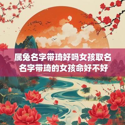 属兔名字带琦好吗女孩取名 名字带琦的女孩命好不好