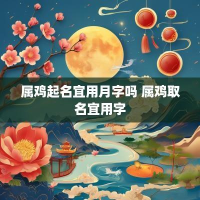 属鸡起名宜用月字吗 属鸡取名宜用字