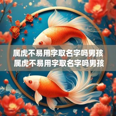 属虎不易用字取名字吗男孩 属虎不易用字取名字吗男孩子