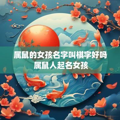 属鼠的女孩名字叫棋字好吗 属鼠人起名女孩