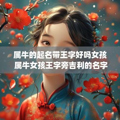 属牛的起名带王字好吗女孩 属牛女孩王字旁吉利的名字