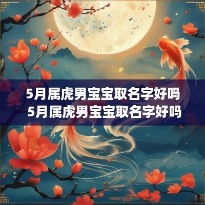 5月属虎男宝宝取名字好吗 5月属虎男宝宝取名字好吗