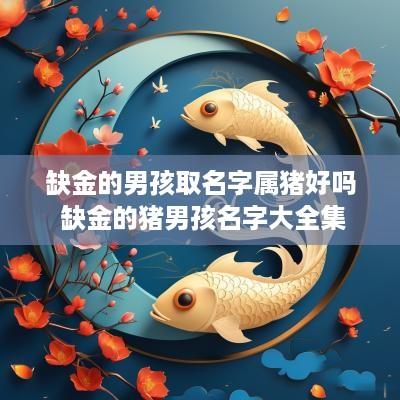 缺金的男孩取名字属猪好吗 缺金的猪男孩名字大全集