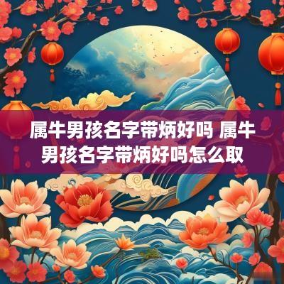属牛男孩名字带炳好吗 属牛男孩名字带炳好吗怎么取