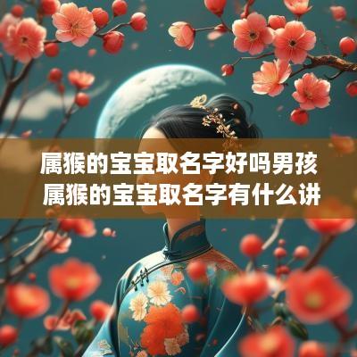 属猴的宝宝取名字好吗男孩 属猴的宝宝取名字有什么讲究