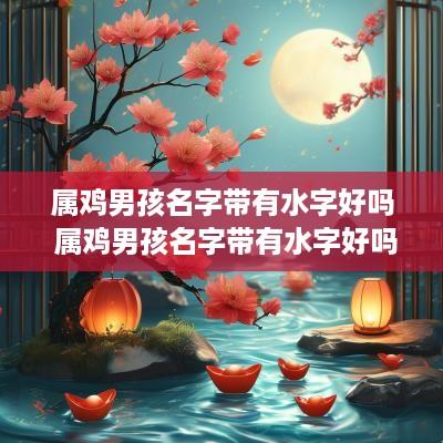 属鸡男孩名字带有水字好吗 属鸡男孩名字带有水字好吗怎么取
