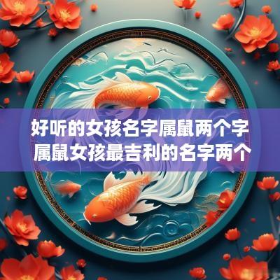 好听的女孩名字属鼠两个字 属鼠女孩最吉利的名字两个字