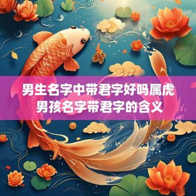男生名字中带君字好吗属虎 男孩名字带君字的含义