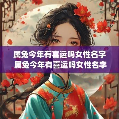 属兔今年有喜运吗女性名字 属兔今年有喜运吗女性名字大全