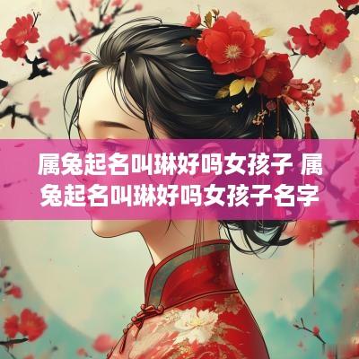 属兔起名叫琳好吗女孩子 属兔起名叫琳好吗女孩子名字