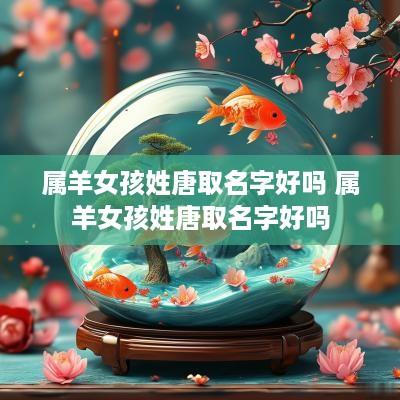 属羊女孩姓唐取名字好吗 属羊女孩姓唐取名字好吗