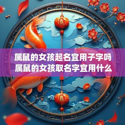 属鼠的女孩起名宜用子字吗 属鼠的女孩取名字宜用什么字