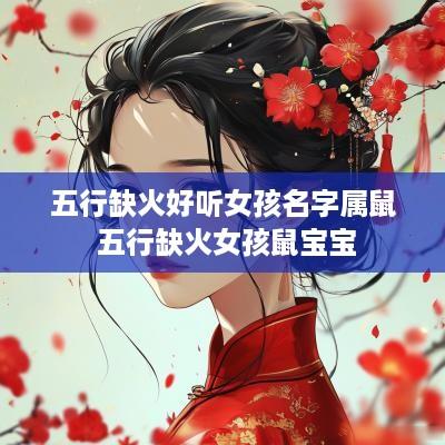 五行缺火好听女孩名字属鼠 五行缺火女孩鼠宝宝