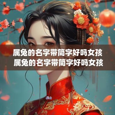 属兔的名字带简字好吗女孩 属兔的名字带简字好吗女孩怎么取