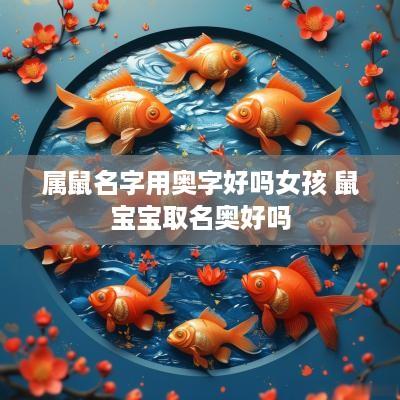 属鼠名字用奥字好吗女孩 鼠宝宝取名奥好吗