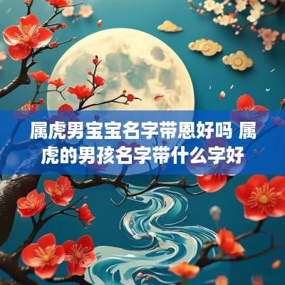属虎男宝宝名字带恩好吗 属虎的男孩名字带什么字好