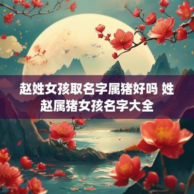 赵姓女孩取名字属猪好吗 姓赵属猪女孩名字大全