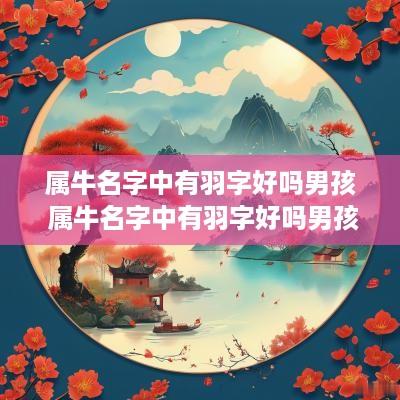 属牛名字中有羽字好吗男孩 属牛名字中有羽字好吗男孩子