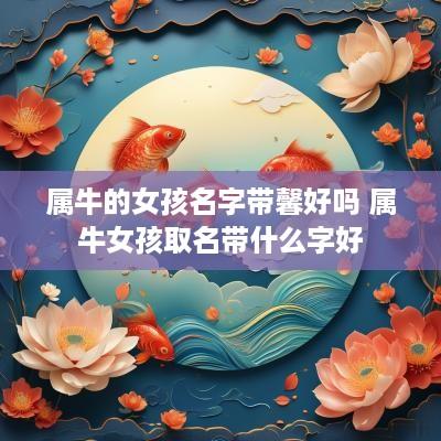 属牛的女孩名字带馨好吗 属牛女孩取名带什么字好