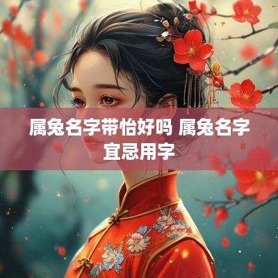 属兔名字带怡好吗 属兔名字宜忌用字