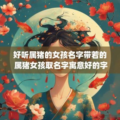 好听属猪的女孩名字带若的 属猪女孩取名字寓意好的字