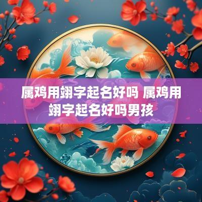 属鸡用翊字起名好吗 属鸡用翊字起名好吗男孩