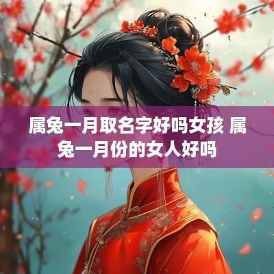 属兔一月取名字好吗女孩 属兔一月份的女人好吗
