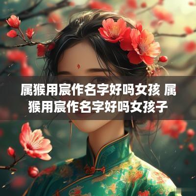 属猴用宸作名字好吗女孩 属猴用宸作名字好吗女孩子