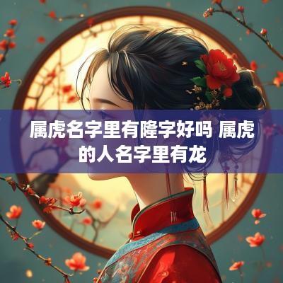 属虎名字里有隆字好吗 属虎的人名字里有龙