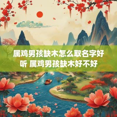 属鸡男孩缺木怎么取名字好听 属鸡男孩缺木好不好