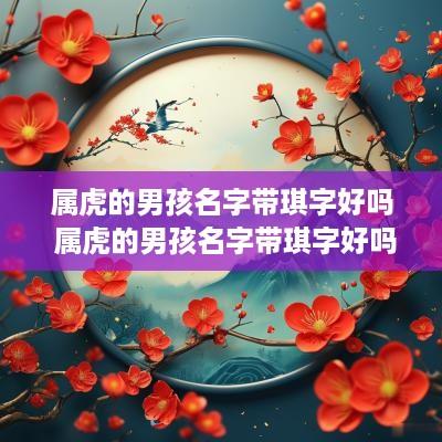 属虎的男孩名字带琪字好吗 属虎的男孩名字带琪字好吗