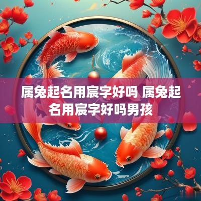 属兔起名用宸字好吗 属兔起名用宸字好吗男孩