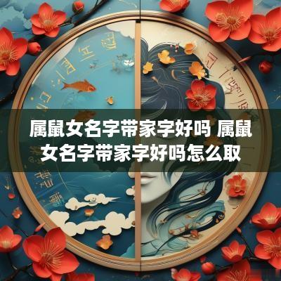 属鼠女名字带家字好吗 属鼠女名字带家字好吗怎么取