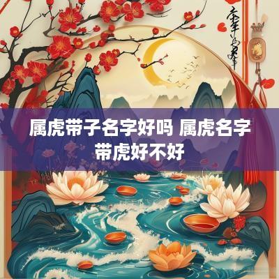 属虎带子名字好吗 属虎名字带虎好不好