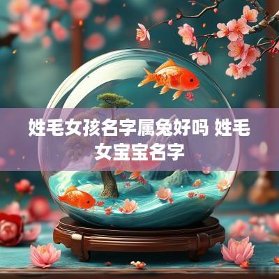姓毛女孩名字属兔好吗 姓毛女宝宝名字