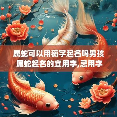属蛇可以用蘅字起名吗男孩 属蛇起名的宜用字,忌用字