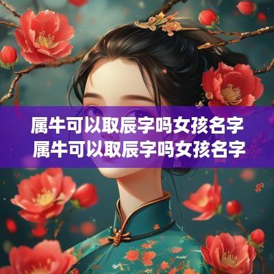 属牛可以取辰字吗女孩名字 属牛可以取辰字吗女孩名字怎么取