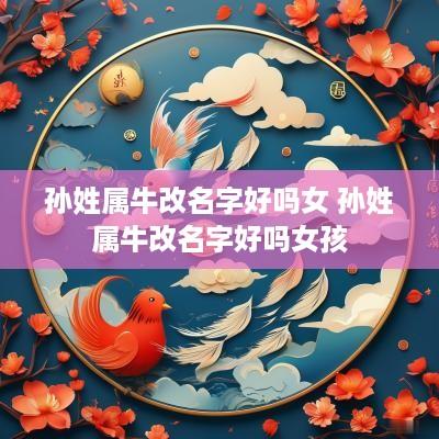 孙姓属牛改名字好吗女 孙姓属牛改名字好吗女孩