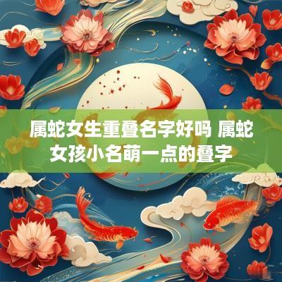 属蛇女生重叠名字好吗 属蛇女孩小名萌一点的叠字