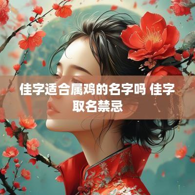 佳字适合属鸡的名字吗 佳字取名禁忌