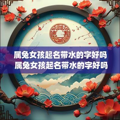 属兔女孩起名带水的字好吗 属兔女孩起名带水的字好吗