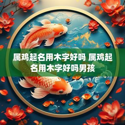 属鸡起名用木字好吗 属鸡起名用木字好吗男孩