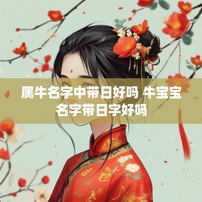 属牛名字中带日好吗 牛宝宝名字带日字好吗