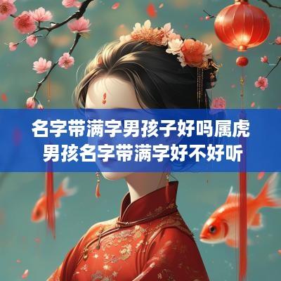名字带满字男孩子好吗属虎 男孩名字带满字好不好听