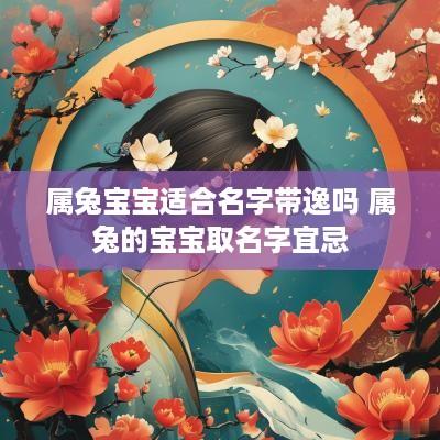属兔宝宝适合名字带逸吗 属兔的宝宝取名字宜忌