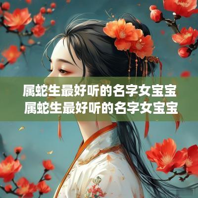 属蛇生最好听的名字女宝宝 属蛇生最好听的名字女宝宝是什么