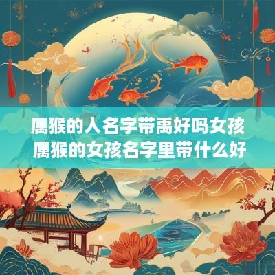 属猴的人名字带禹好吗女孩 属猴的女孩名字里带什么好