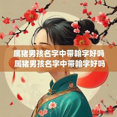 属猪男孩名字中带翰字好吗 属猪男孩名字中带翰字好吗